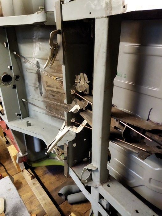 bossienbus Chassis dwarsplaat-010