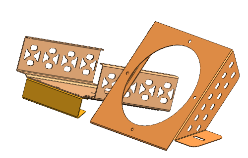 bossienbus Menu Afb Radio LuidsprekerHouder